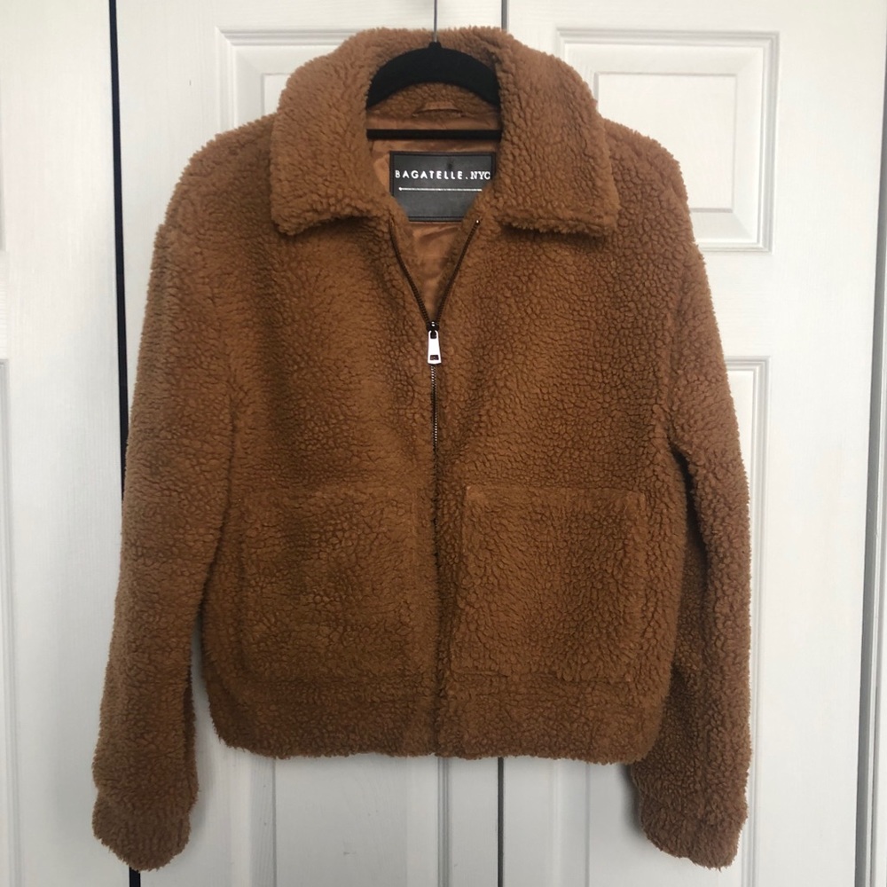 Chestnut Teddybear Jacket